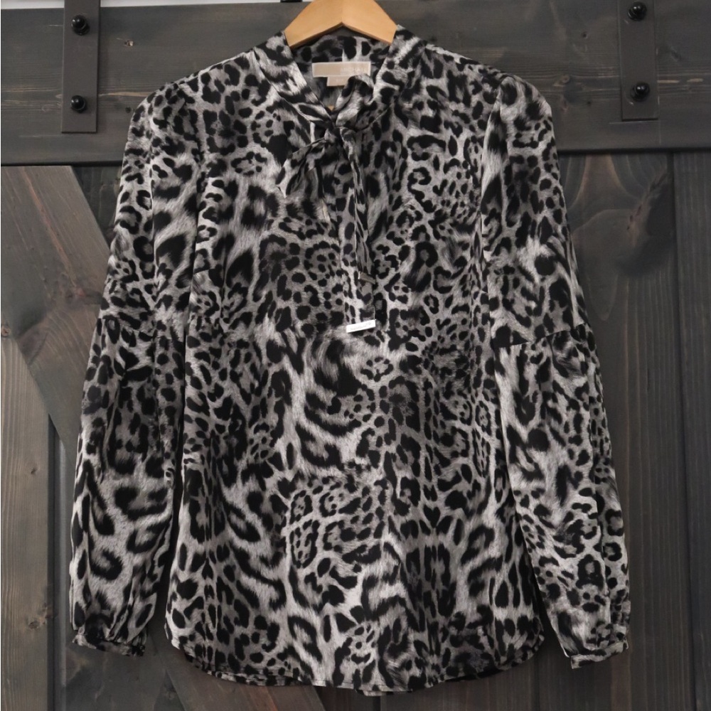 Animal Print Blouse